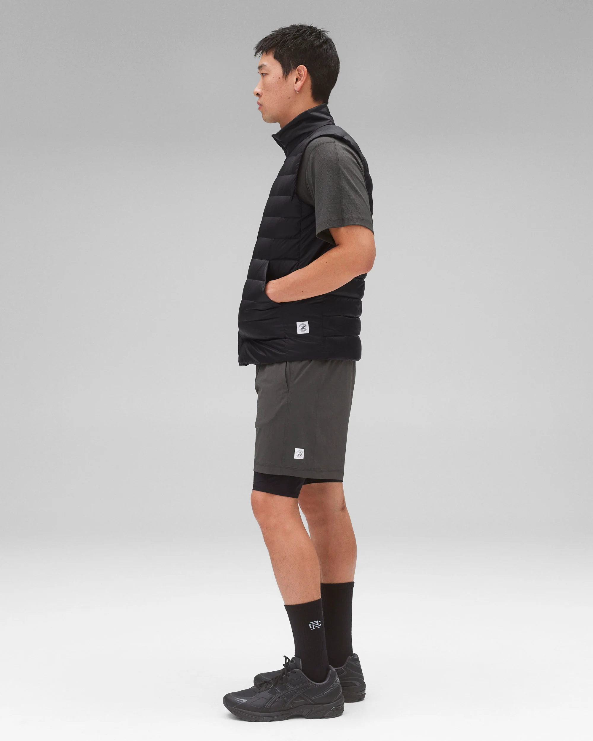 Lightweight Taffeta Warm Up Vest - Image 4