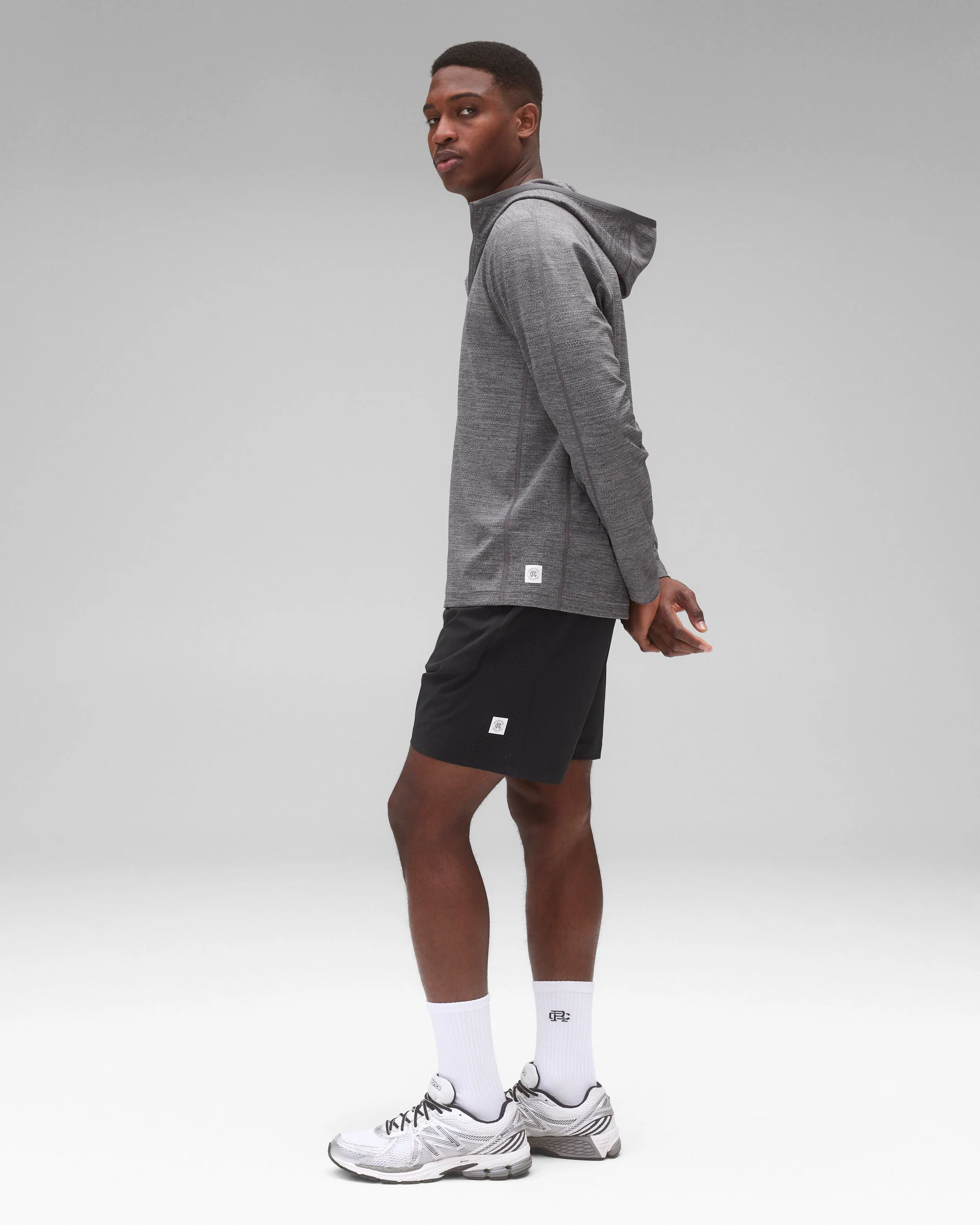 Solotex Mesh Tiebreak Standard Quarter Zip Hoodie - Image 4